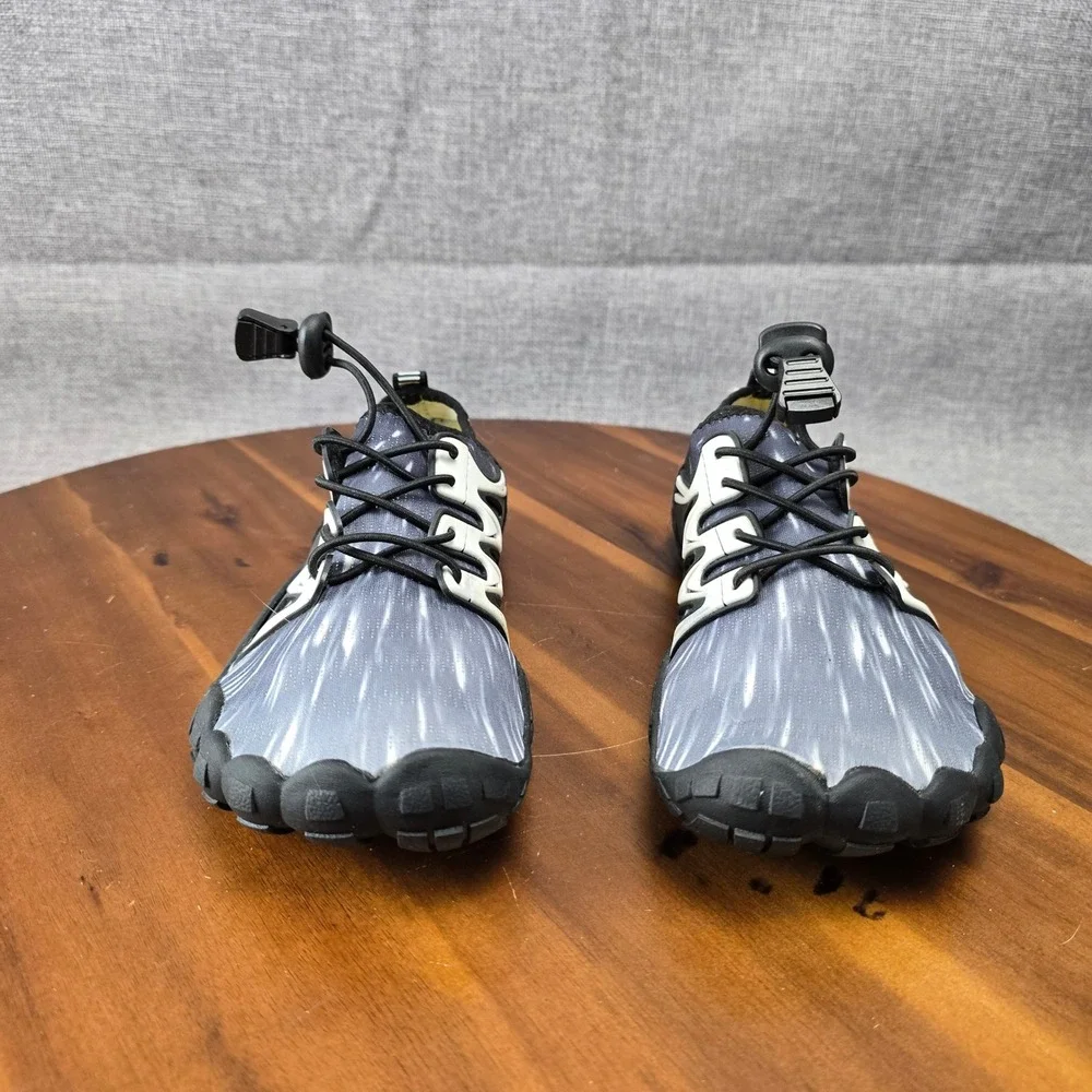 Kids Water‎ Shoes Size 35 Gray & Black Beach Pool Swim Surf Quick Dry Size 4